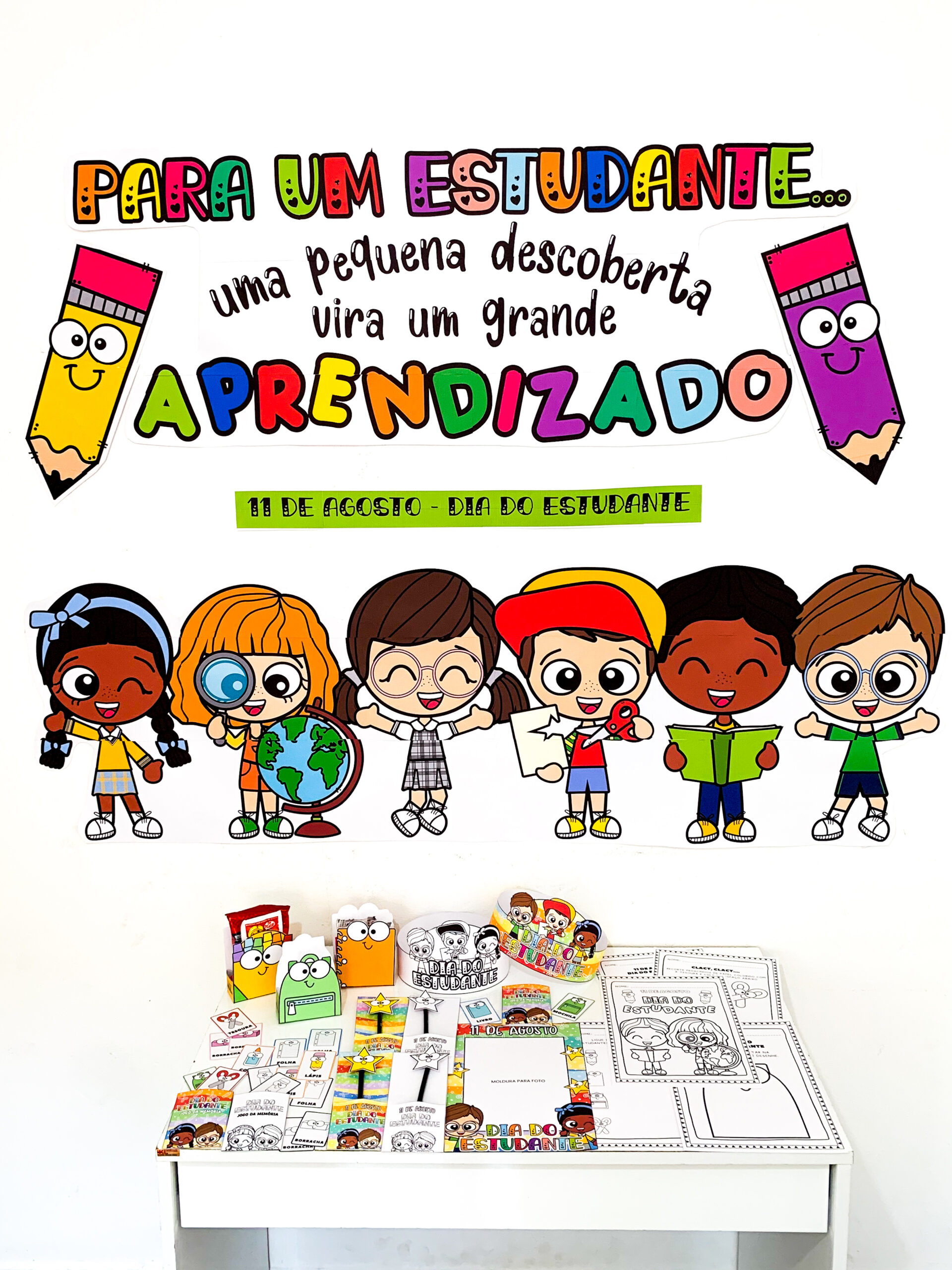 Kit DIA DO ESTUDANTE Educação Infantil - Imagem 2