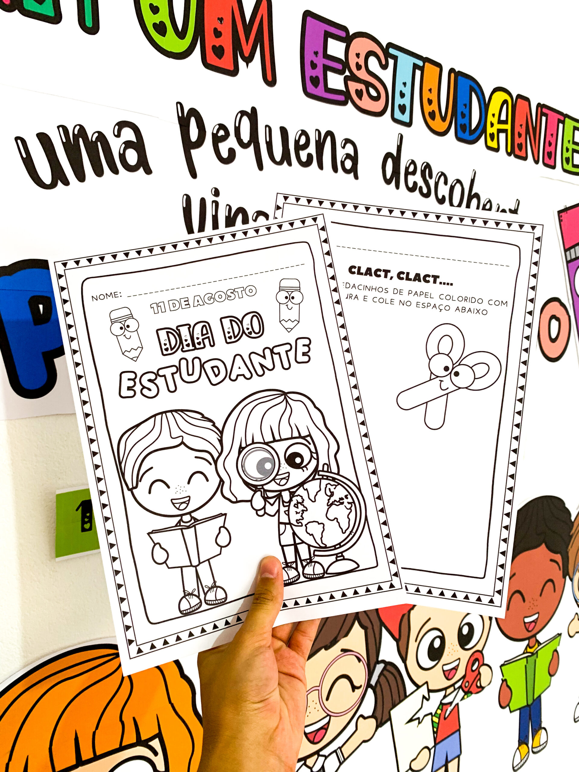 Kit DIA DO ESTUDANTE Educação Infantil - Imagem 7