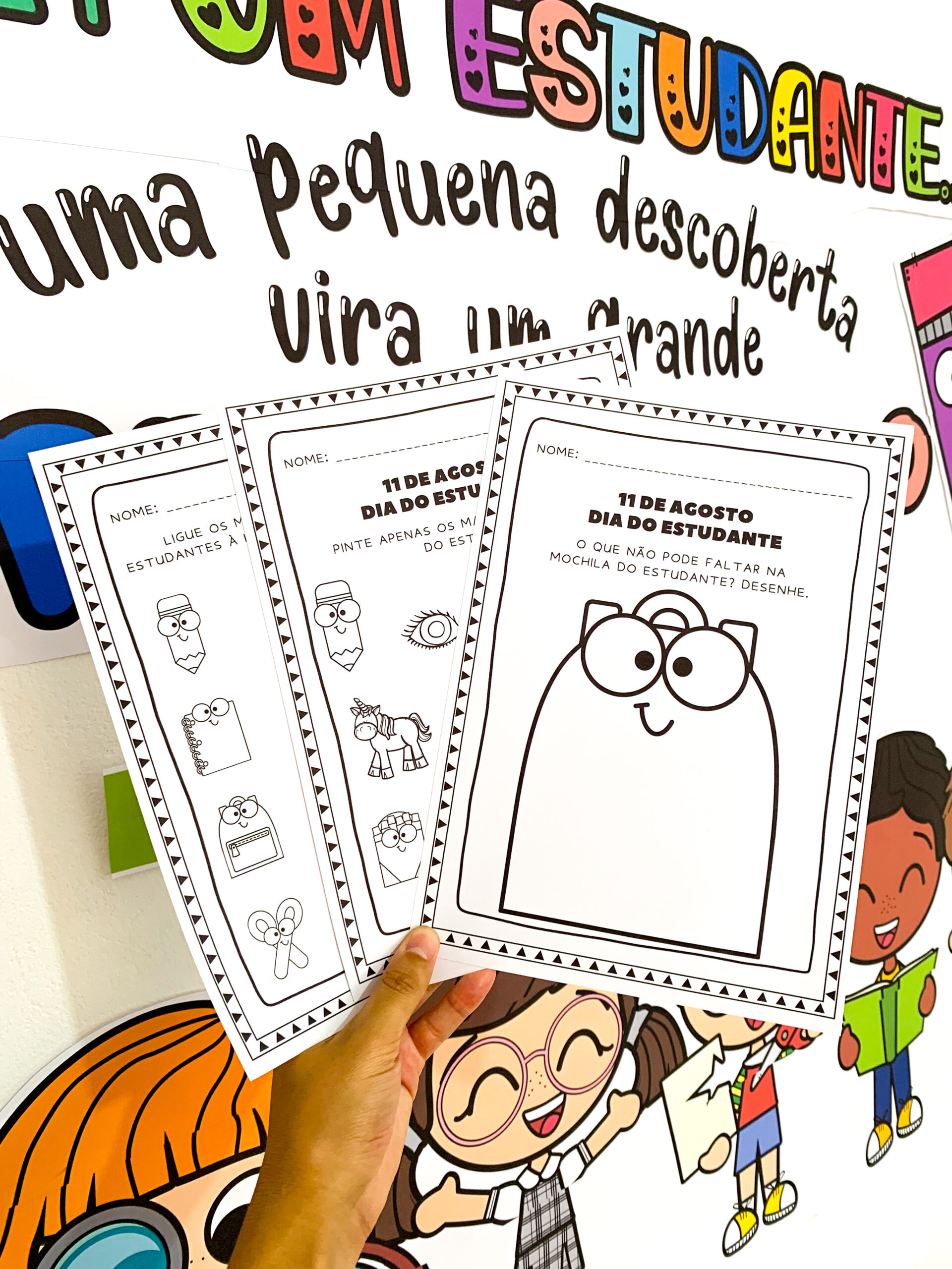 Kit DIA DO ESTUDANTE Educação Infantil - Imagem 8