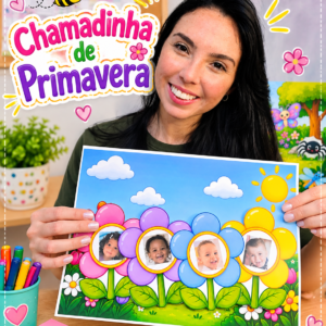 Chamadinha de Primavera para Educação Infantil - Sementinha