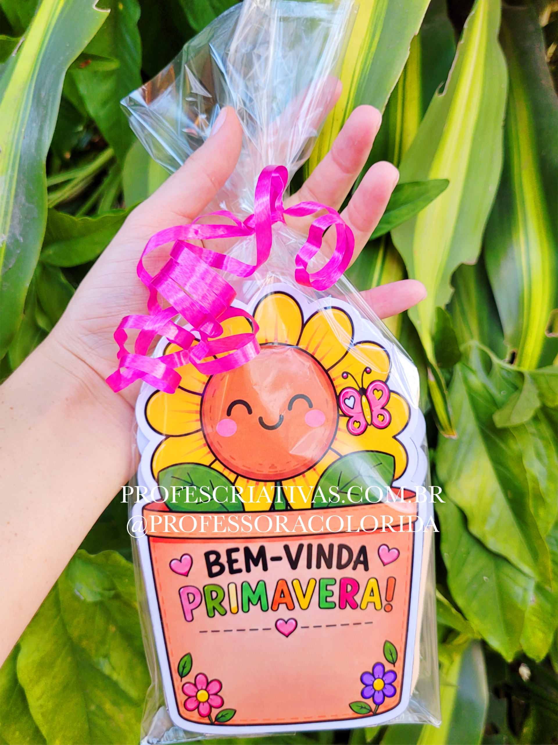 Lembrancinha de para chegada da PRIMAVERA!