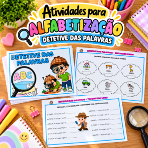 Atividades de Alfabetização - Detetive das Palavras!